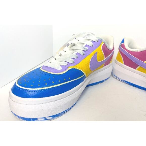 Nike W Nike Court Vision Alta Ltr DM0113-100 Custom Colors Women Size 6 - Picture 6 of 16